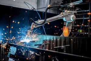 Miller Performarc PA1100SS (PA212S) Robotic Weld Cell Panasonic TAWERS TA-1900 6-Axis Articulated Arc Welding Robot – Year 2012