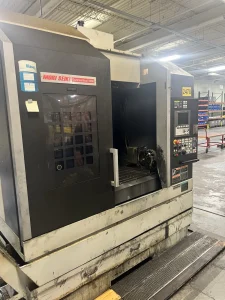 Mori Sieki Dura Vertical 5080 CNC Vertical Machining Center with  Nikken 4th Axis Rotary Table – Year 2007
