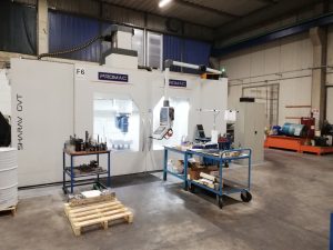 PROMAC SRL SHARAV GVT 3.5 CNC 5-Axis Portal Gantry Double Column Bridge Type Vertical Machining Center – Year 2017