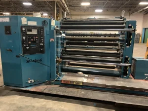 STANFORD 2038-RT Duplex Cantilevered Slitter Rewinder Machine
