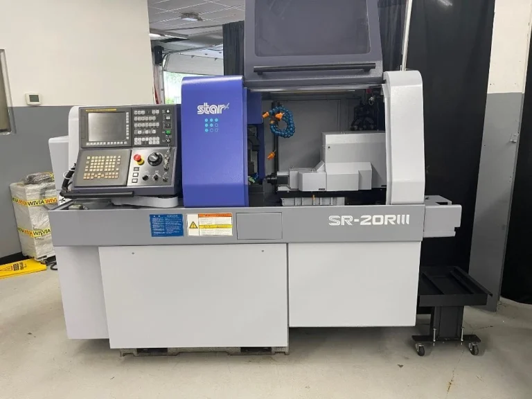 What Do Buyers Look for Before Investing in a Pre-Owned, Used, Secondhand, Surplus CNC Equipment Before Purchase STAR SR-20RIII CNC Swiss Sliding Headstock Lathe with IEMCA Ideal 325 Bar Feeder made in Japan