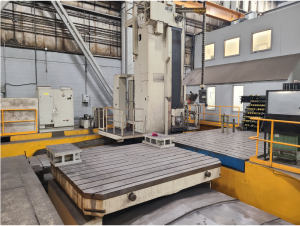 Shibaura Machine BF-130B CNC Floor Type Horizontal Boring Machine 7.5 Meters – Year 1999