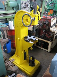Atlas Compound Mandrel Press No. 4 Leverage Floor Arbor Press Capacity 12 Ton