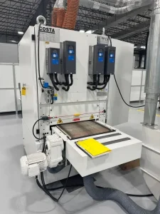 Costa Levigatrici MD7CCC650 Dry-Type Wide-Belt Metal Sander / Grinder – Year 2018