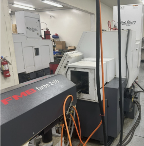 Citizen L20E-2M8 CNC Swiss Lathe with FMB TURBO 2-20 Bar Loader – Year 2019