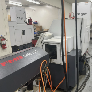 Citizen L20E-2M8 CNC Swiss Lathe with FMB TURBO 2-20 Bar Loader - Year 2019