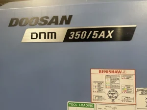 Doosan DNM 350/5AX CNC 5-Axis Vertical Machining Center – Year 2015