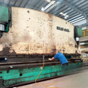 EXAG CNC HPB 600/6000 CNC Hydraulic Press Brake & Shear 600 Ton - Year 2014