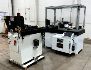 Glebar GT-610G Automated Infeed/Thrufeed Centerless Grinder – Year 2017