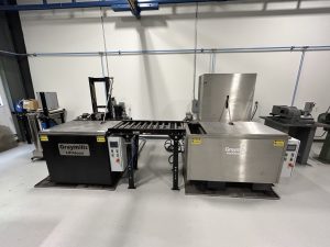 Graymills TUS3725SL-J Ultrasonic Parts Washer with LKR36 Immersion Parts Washer