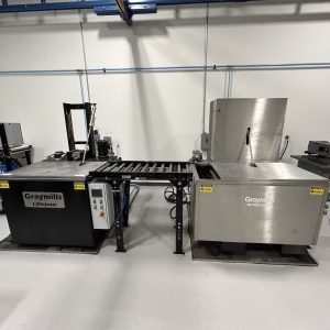 Graymills TUS3725SL-J Ultrasonic Parts Washer with LKR36 Immersion Parts Washer