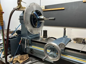 Litton Wale HSW Glassblowing Slim Head Long Bed Lathe