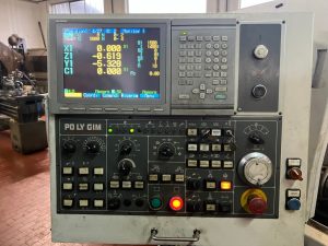 POLYGIM DIAMOND 42 CSL CNC Swiss Sliding Headstock Lathe with IEMCA BOSS 545 – Year 2008
