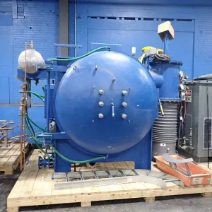 PVT Vacuum Aluminum Brazing VAB Furnace  Capacity 62 Inch D X 60 Inch CHAMBER 1250 F