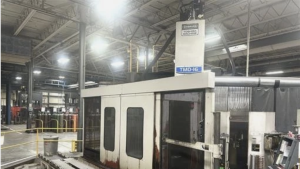 TOSHIBA TMD-16N CNC Vertical Boring Mill With Live Spindle Pallet Shuttle – Year 1999