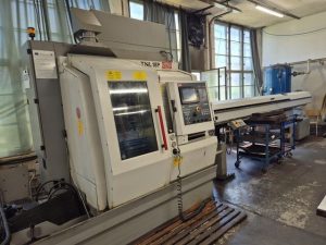 Traub TNL 18P CNC Turning Center with FMB Minimag 20/3200 Barfeeder – Year 2013