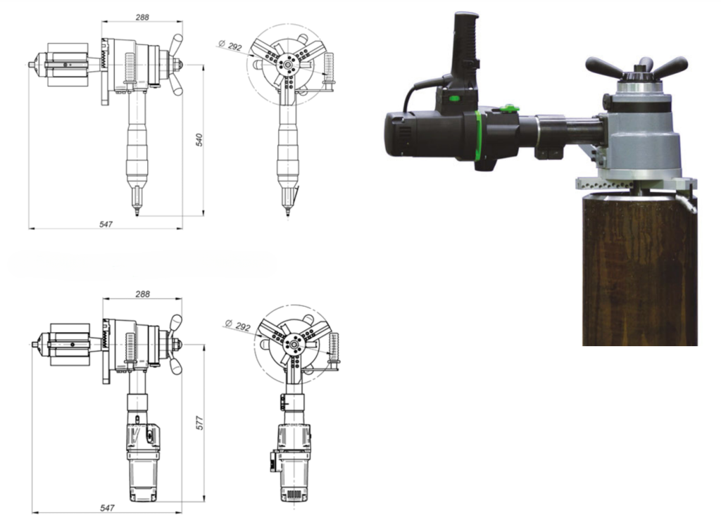 What is Portable Pipe Beveling Machine?