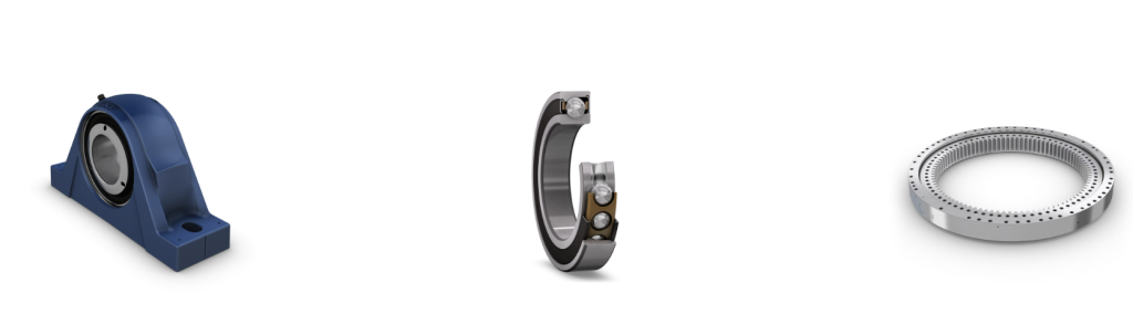 How many Bearings types are there in the Machinery Sector?