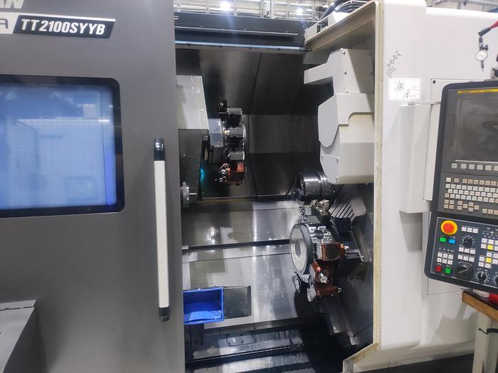 Insider Advice: What Successful Manufacturers Consider Before Buying a Used, Second-Hand, Pre-Owned, Surplus Doosan PUMA TT2100SYYB CNC Turning Center made in South Korea?