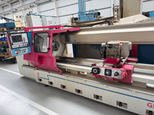 Geminis GHT-4 – 720 x 3000 CNC Flat Bed Lathe 3 Meters – Year 1999