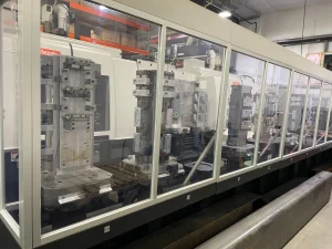 MAZAK PFH 4800 CNC Horizontal Machining Center with Palletech Manufacturing Cell 12 Pallet – Year 2006