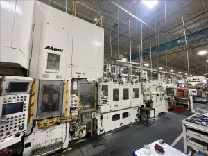 MORI IRON WORKS MSF200-M32 Straight Side Frame Hydraulic Press 200 Ton – Year 2016