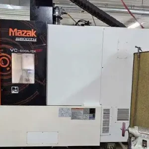 Mazak VC-500A-5X - CNC 5-Axis Vertical Machining Center with Twin Pallet - Year 2018