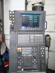 Okuma LVT 300-M CNC Vertical Lathe C Axis – Year 2002