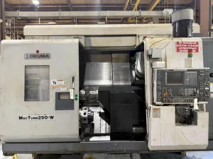 Okuma MacTurn 250-W CNC MultiTasking Turn-Mill Center – Year 2004