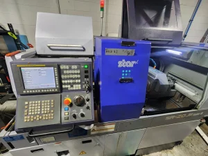 Star Micronics SR-20JII type B CNC Swiss Lathe with FMB turbo 2-20 Bar Feeder  – Year 2020
