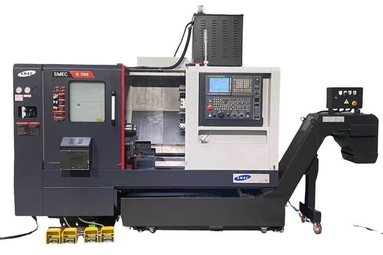 Technical Evaluation Guide: How to Identify a Quality Used, Secondhand, Pre-Owned, Surplus SMEC SAMSUNG SL 2500 A-V CNC Lathe made in South Korea