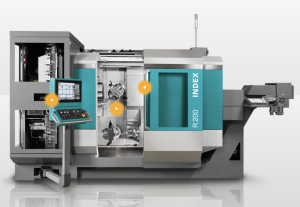 Index R200 CNC MultiTasking Turn-Mill Center Total 2 Machines