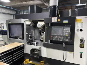 Okuma Multus B300II CNC MultiTasking Turn-Mill Center with REBEL 102 Servo SE Bar Feeder – Year 2015
