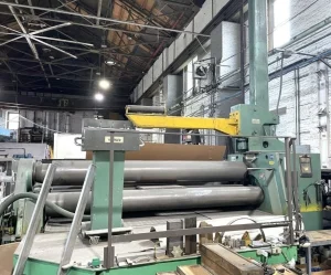 Roundo PASC-360 Hydraulic Sheet & Plate Bending Roll 4-Roll – Year 2002