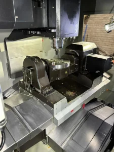 Wele UQ400 CNC 5-Axis Vertical Machining Center – Year 2017