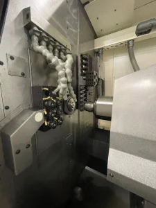 DMG Mori Sprint 32/8 CNC Swiss Lathe with Iemca Ideal 438 Bar feeder – Year 2018
