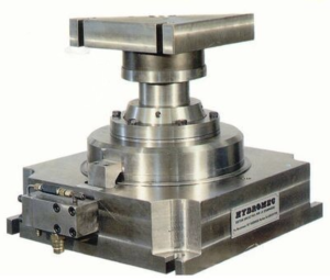 HYDROMEC HF2500-C/DL Aluminium Brass Hot Forging Press Ton 250 Year 1997 + Maestri Srl TGV4P – 2500 4 PISTE Gas Heating Furnace Year 2017 Complete Production Line