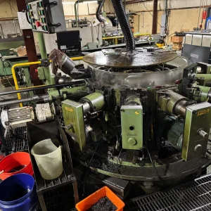 Hydromat HB45-12 Rotary Transfer Machine with Hydromat Bar Feeder