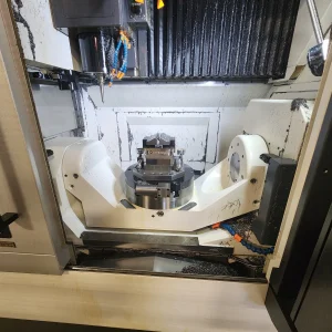 Okuma Genos M460V-5AX CNC 5-Axis Vertical Machining Center with DC-1 Load and Go Robot Loader - Year 2021
