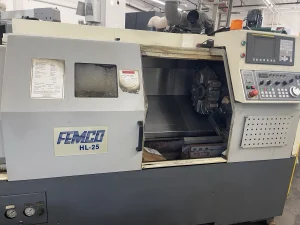 FEMCO HL-25 CNC Lathe – Year 2008