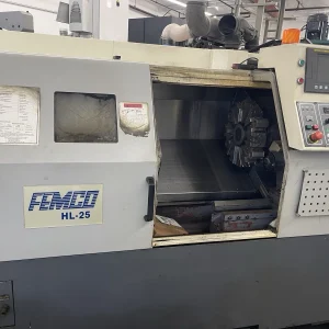 FEMCO HL-25 CNC Lathe - Year 2008