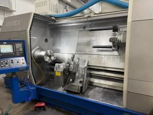 INDEX G400 CNC Turning Center Two Spindles Two Turrets Live Tooling – Year 2002