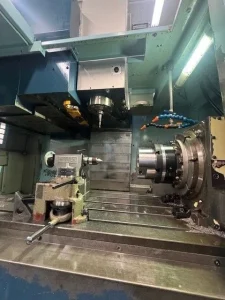 Matsuura ES-800V CNC Vertical Machining Center with Nikken Full 4th Axis Rotary – Year 2002