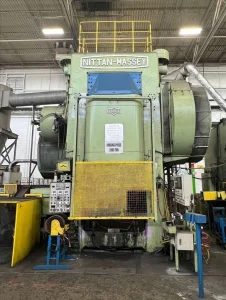 Nittan Massey 2800 Ton Hot Forging Line + Amada PUX200 Trim Press 200 Ton – Year 2004