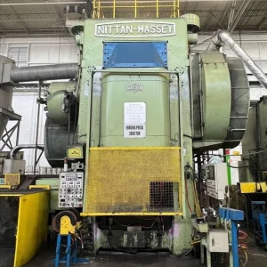 Nittan Massey 2800 Ton Hot Forging Line + Amada PUX200 Trim Press 200 Ton - Year 2004