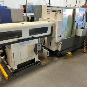 Okuma LB 3000 EX CNC Lathe with Bar Loader - Year 2012