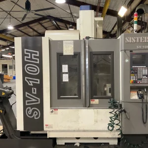 Sister SV-10H CNC Vertical Milling Machine Center with Rotary Table + Tooling - Year 2014