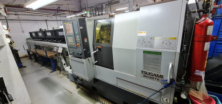 TSUGAMI B038TE CNC Swiss Lathe Bar Capacity Ø38mm – Year 2016 For Sale