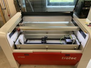 Trotec SP 500 CNC Laser Engraving and Cutting – Year 2019