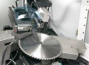 VOLLMER Werke CL 200 CNC Automatic Sharpening machine of TC-tipped Carbide circular saws on hook and clearance surface – Year 2009
